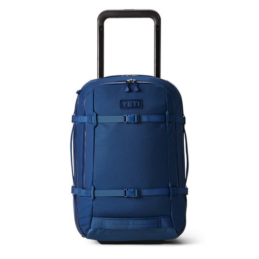 YETI Crossroads 22 Inch Luggage Navy - The Sporting Lodge