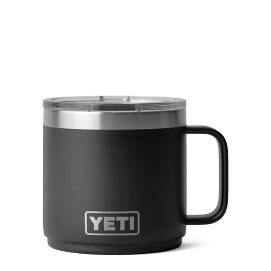 YETI Rambler 14 oz Mug 2.0 MS Black - The Sporting Lodge