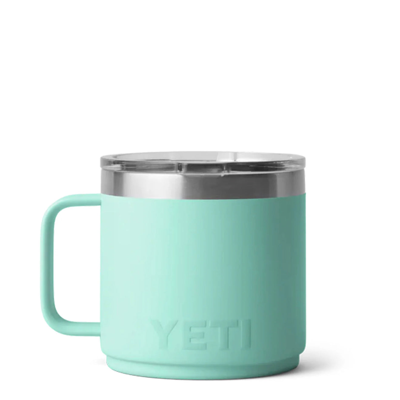 YETI Rambler 14oz Stackable Mug MS 2.0 Seafoam - The Sporting Lodge