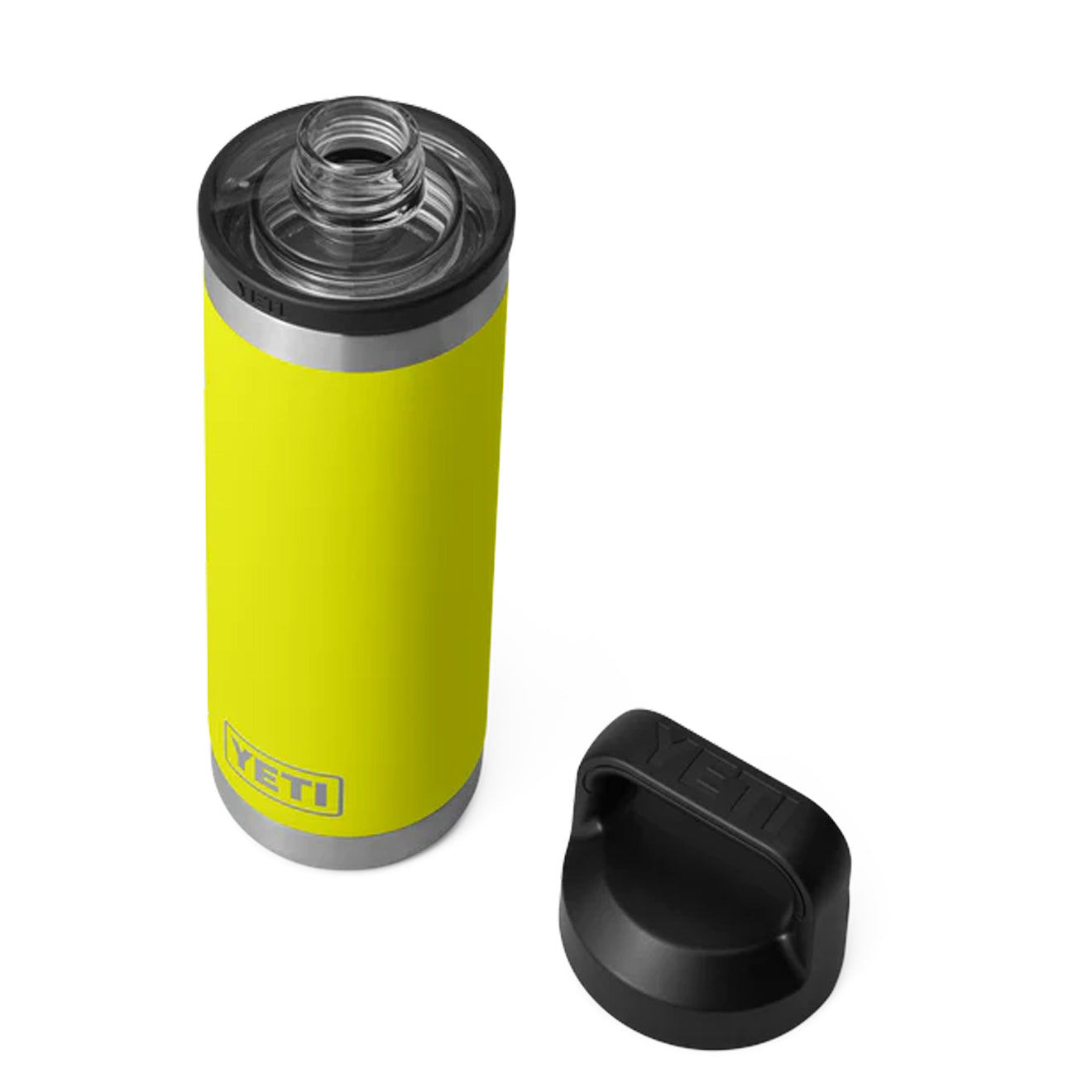 YETI Rambler 18 oz Bottle Chug 18 oz Firefly Yellow - The Sporting Lodge
