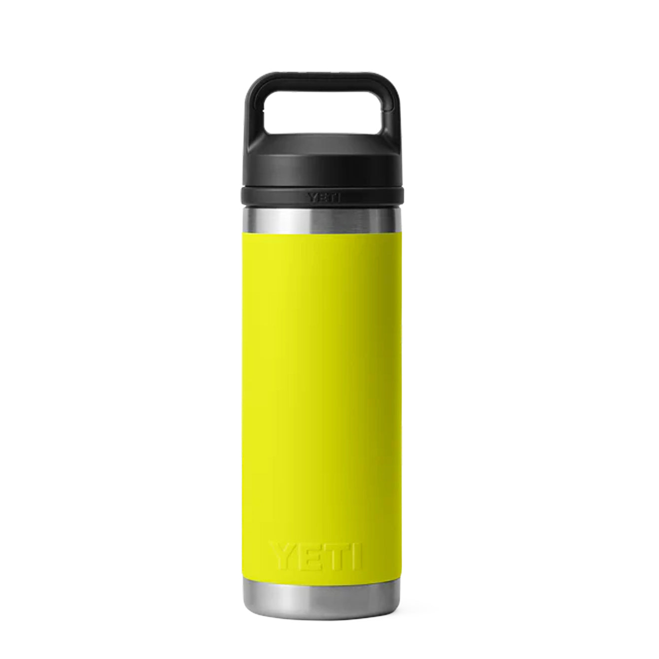 YETI Rambler 18 oz Bottle Chug 18 oz Firefly Yellow - The Sporting Lodge
