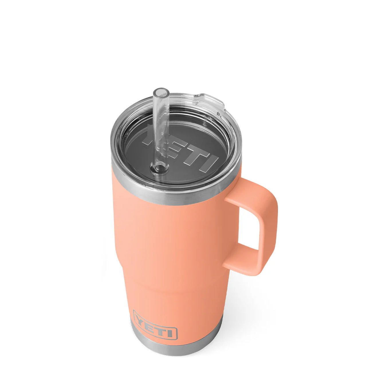 YETI Rambler 25oz Straw Mug Lowcountry Peach - The Sporting Lodge