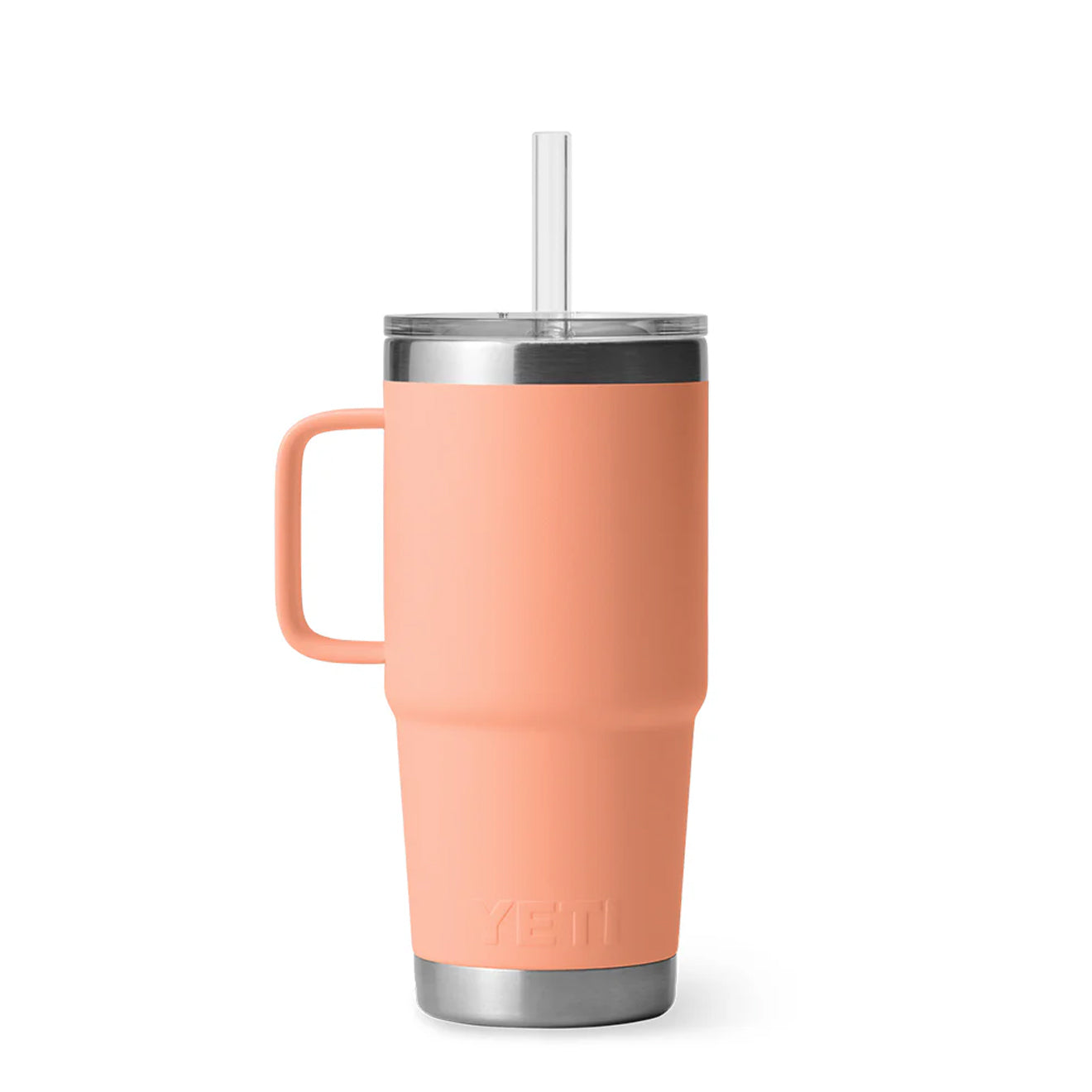 YETI Rambler 25oz Straw Mug Lowcountry Peach