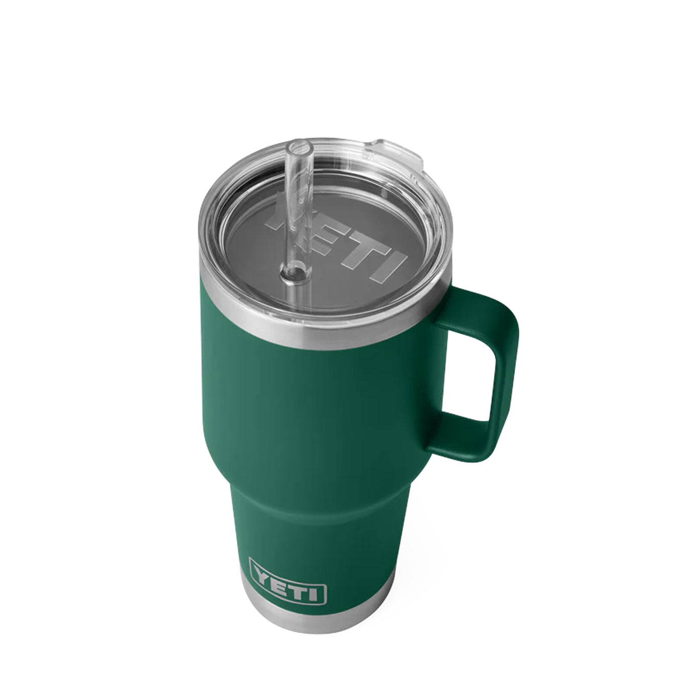 YETI Rambler 35oz Straw Mug Black Forest Green - The Sporting Lodge