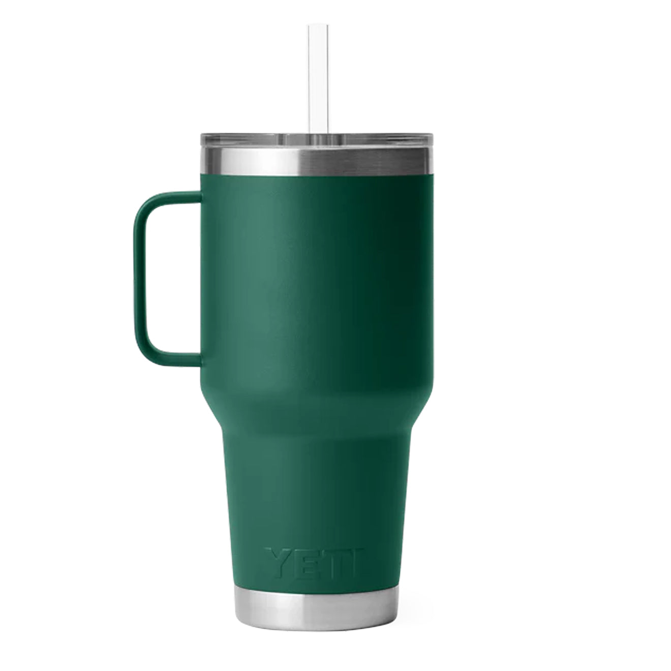 YETI Rambler 35oz Straw Mug Black Forest Green - The Sporting Lodge