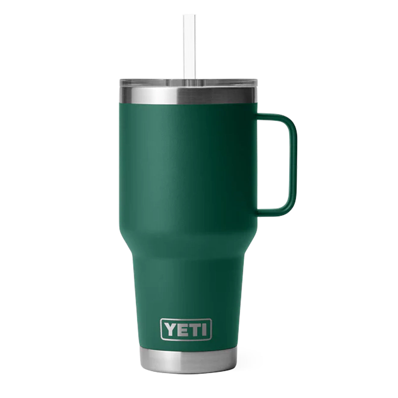 YETI Rambler 35oz Straw Mug Black Forest Green - The Sporting Lodge
