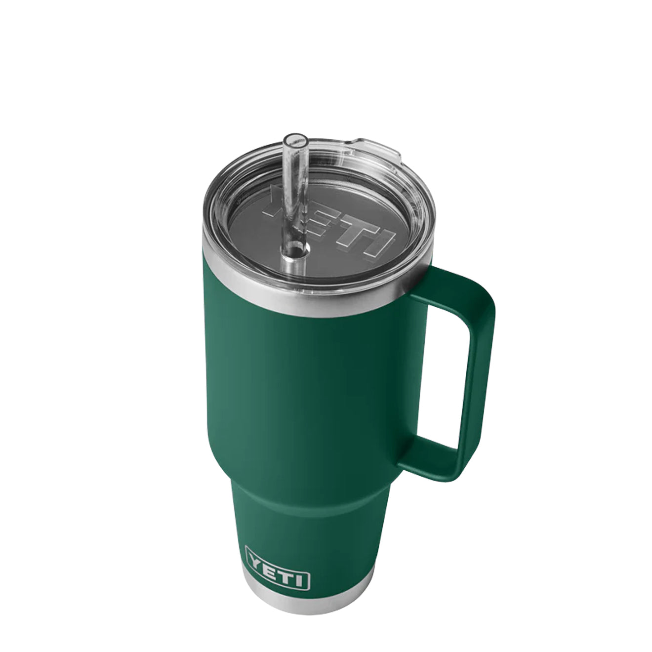 YETI Rambler 42oz Straw Mug Black Forest Green - The Sporting Lodge