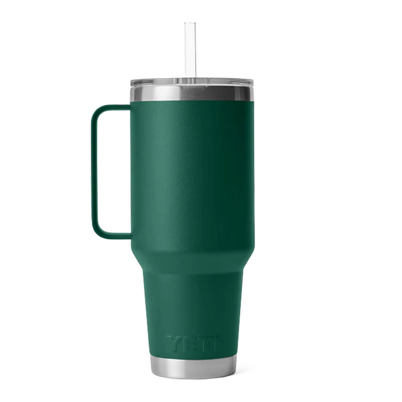 YETI Rambler 42oz Straw Mug Black Forest Green - The Sporting Lodge