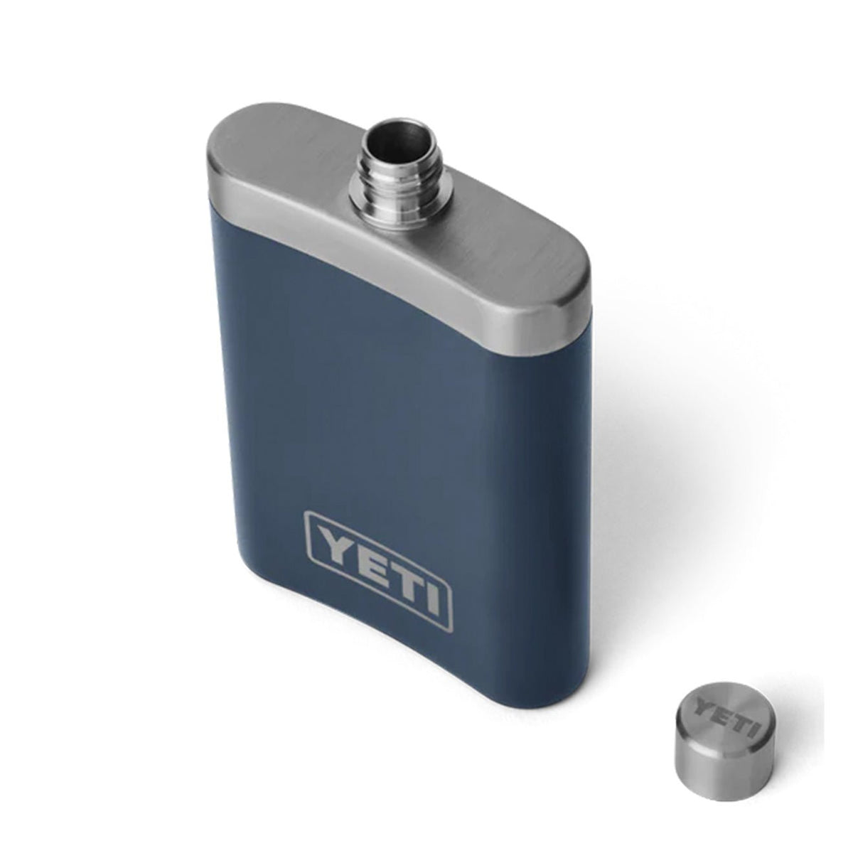 YETI Rambler Flask & Funnel Navy - The Sporting Lodge