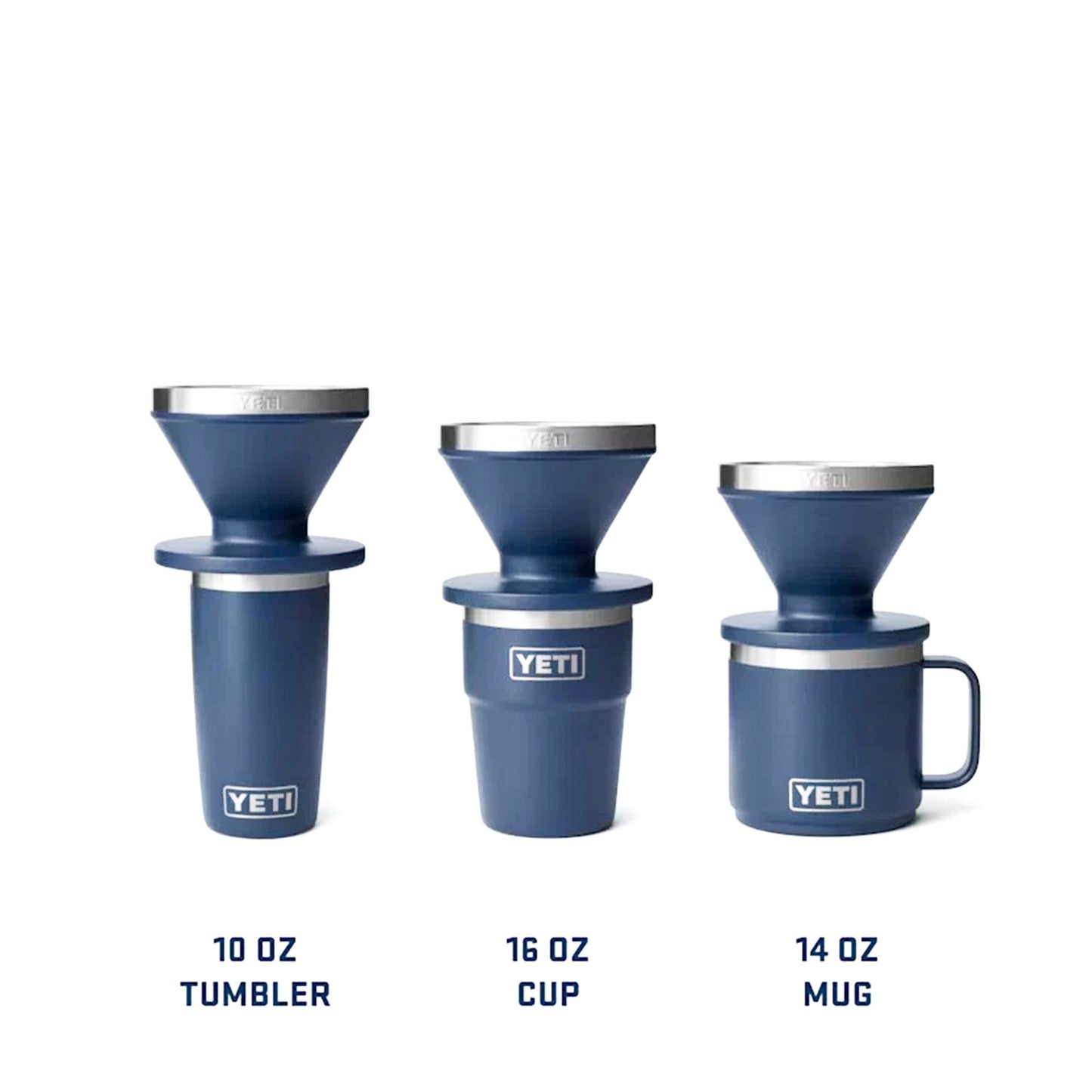 YETI Rambler Pour Over Navy - The Sporting Lodge