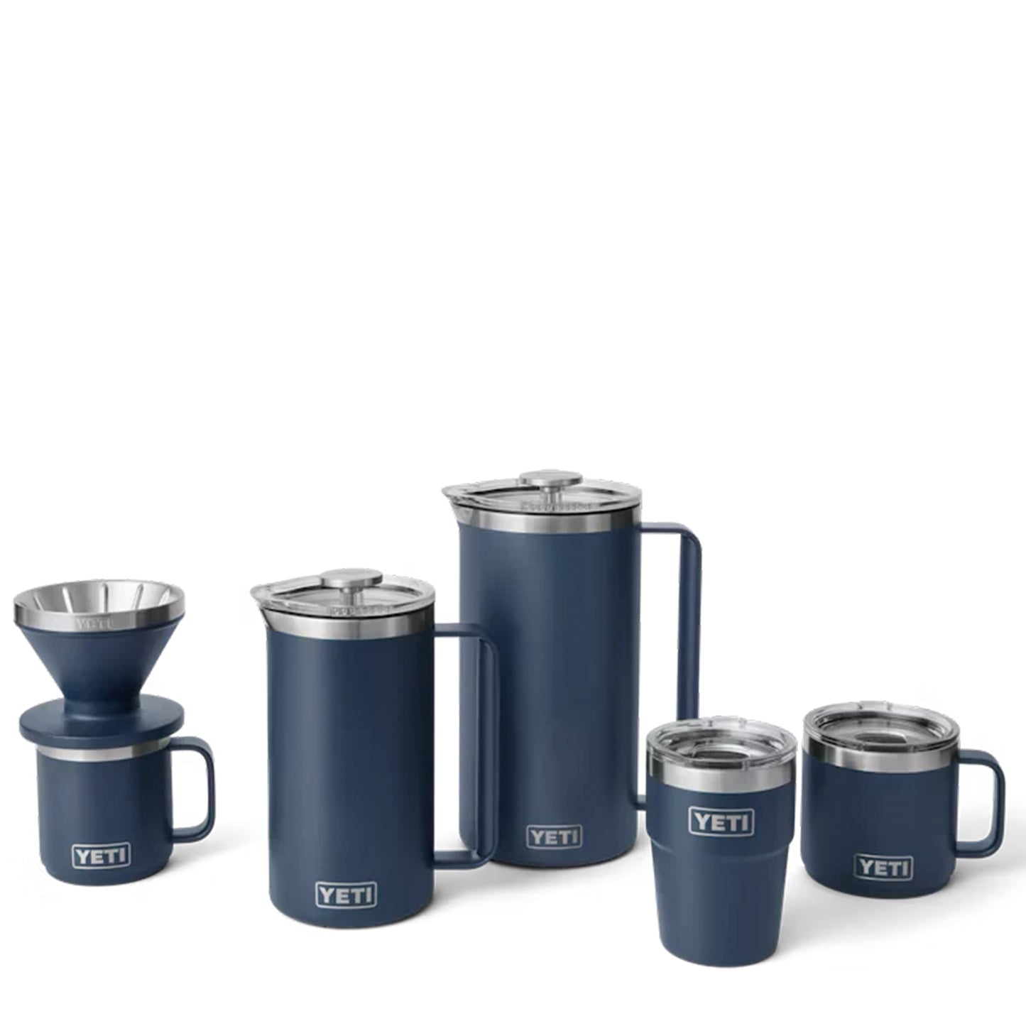 YETI Rambler Pour Over White
