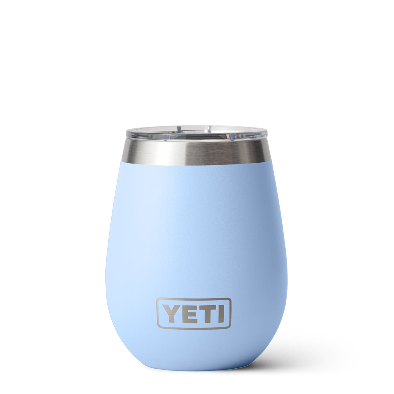 YETI Rambler Wine Tumbler MS 10 oz Big Sky Blue - The Sporting Lodge