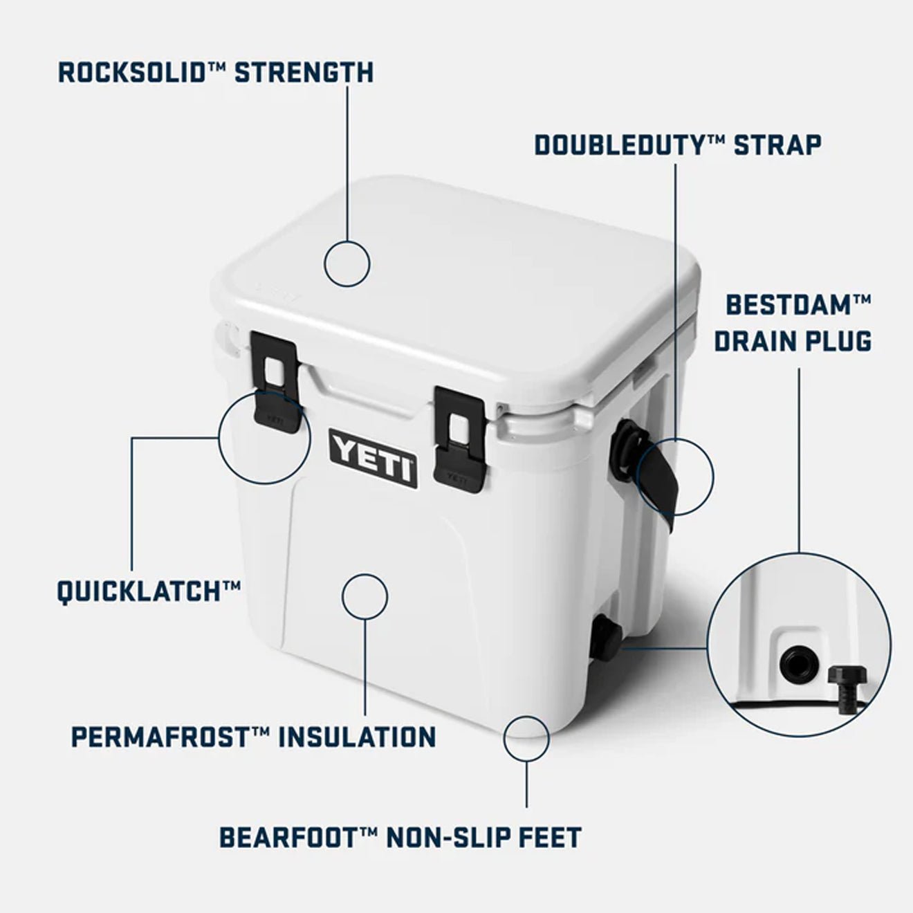 YETI Roadie 24 Cool Box Tan - The Sporting Lodge