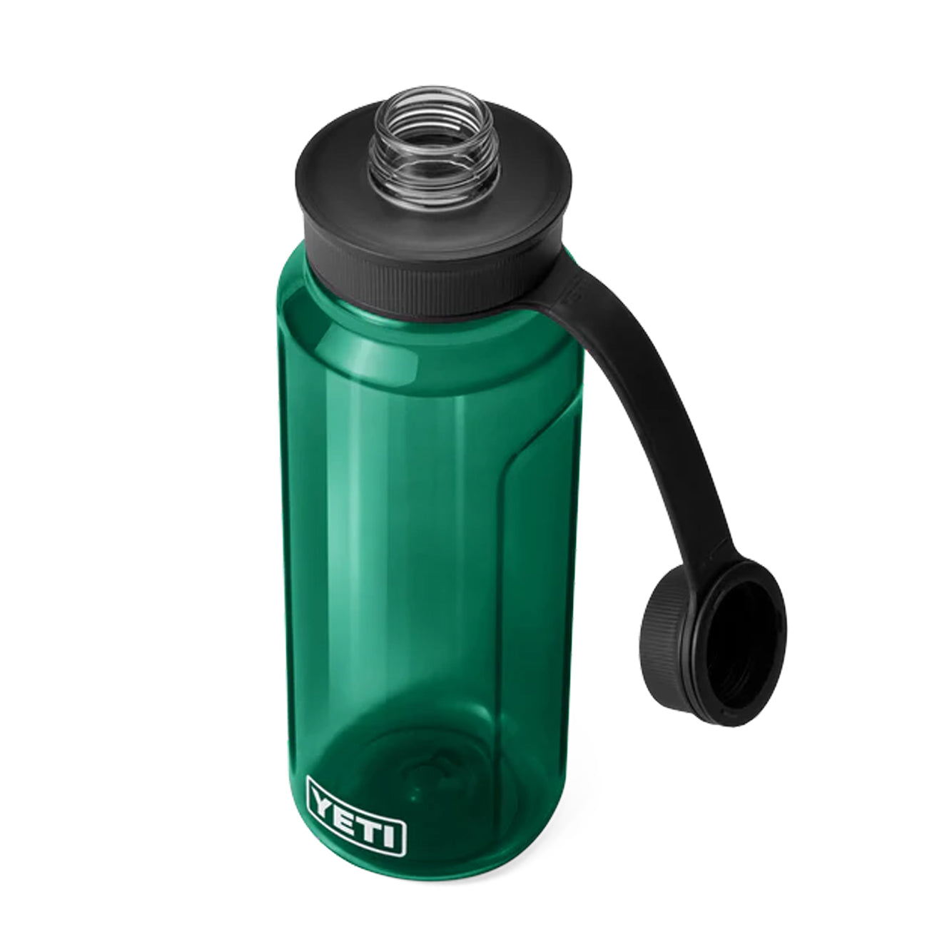 YETI Yonder Tether 1L Water Bottle Black Forest Green - The Sporting Lodge