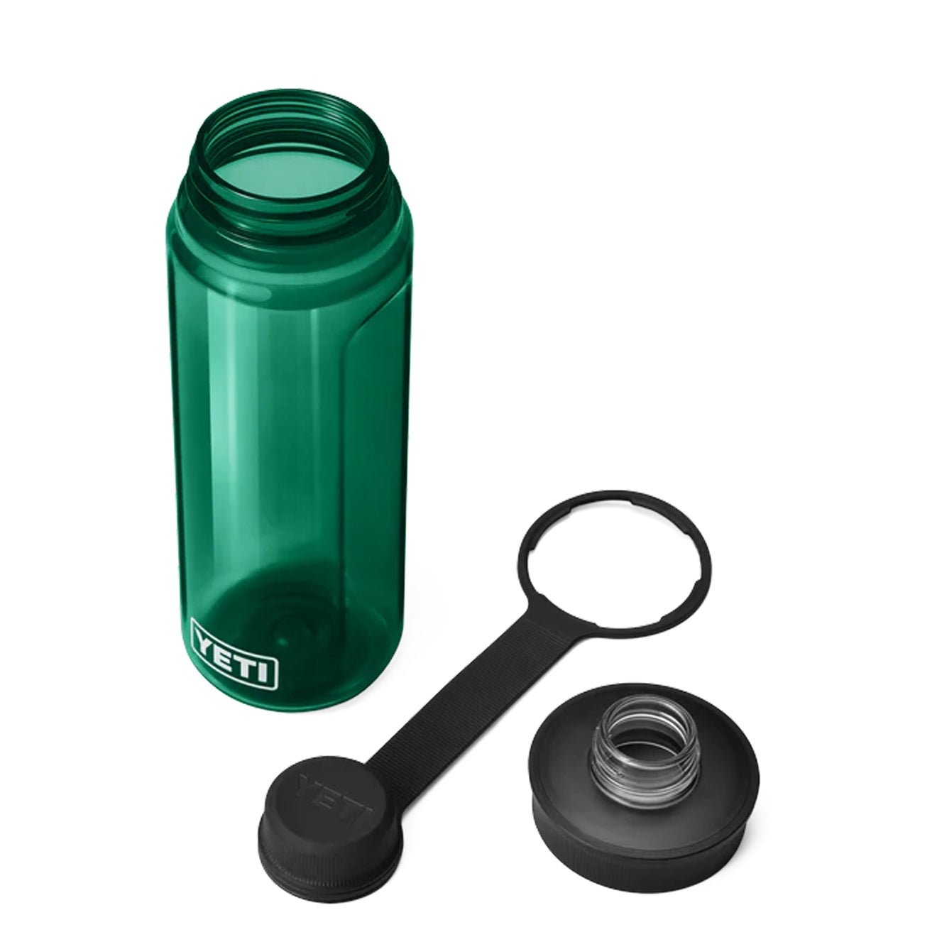 YETI Yonder Tether 750ml Water Bottle Black Forest Green - The Sporting Lodge