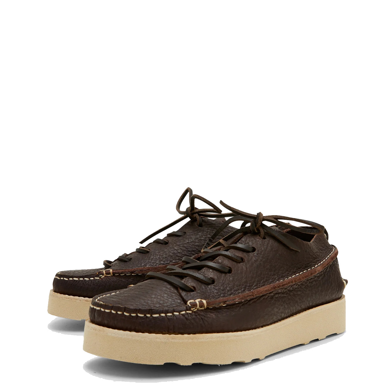 Yogi Womens Finn 3 Shoe Ostrich Leather Dark Brown - The Sporting Lodge