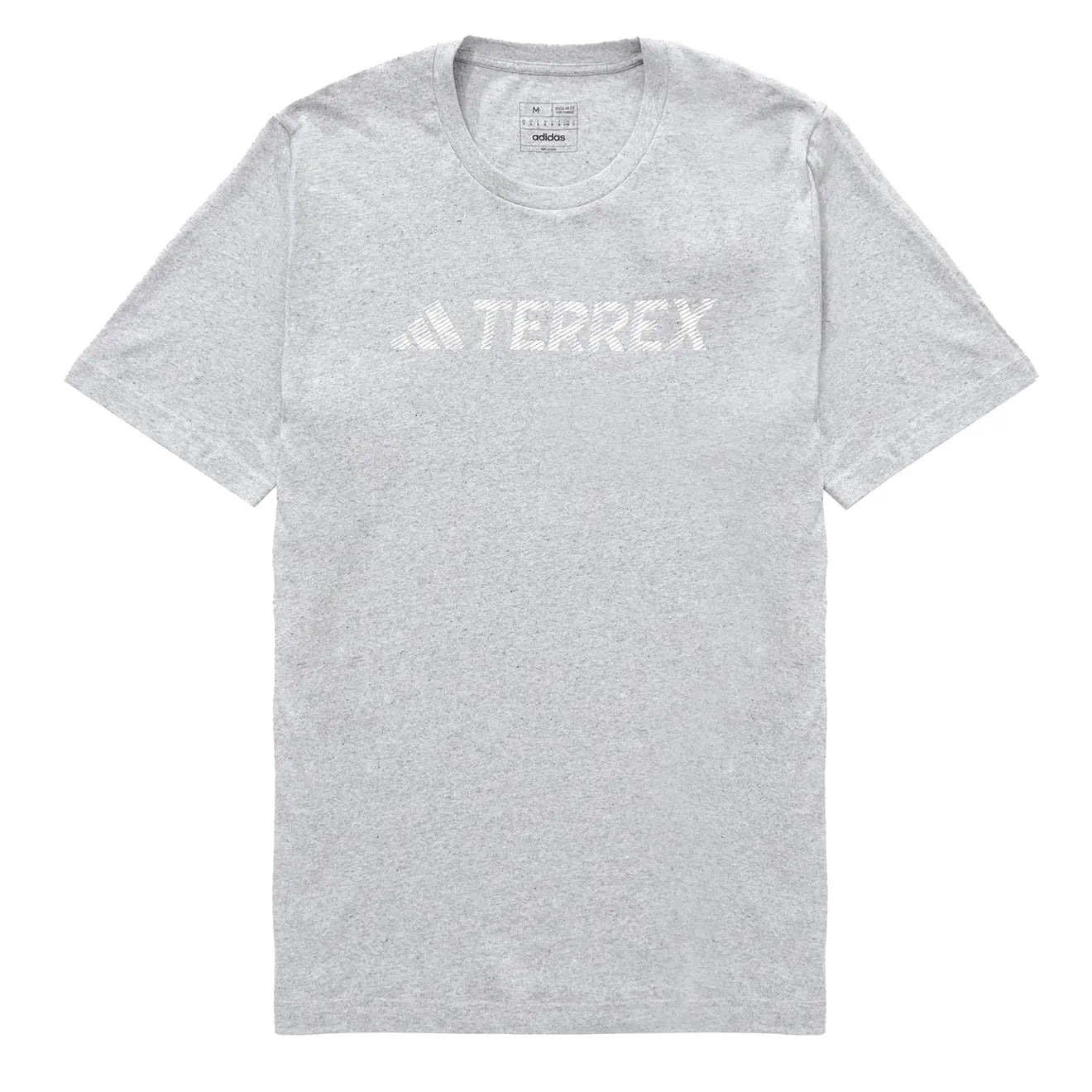 Adidas Terrex Logo T-Shirt Grey - The Sporting Lodge