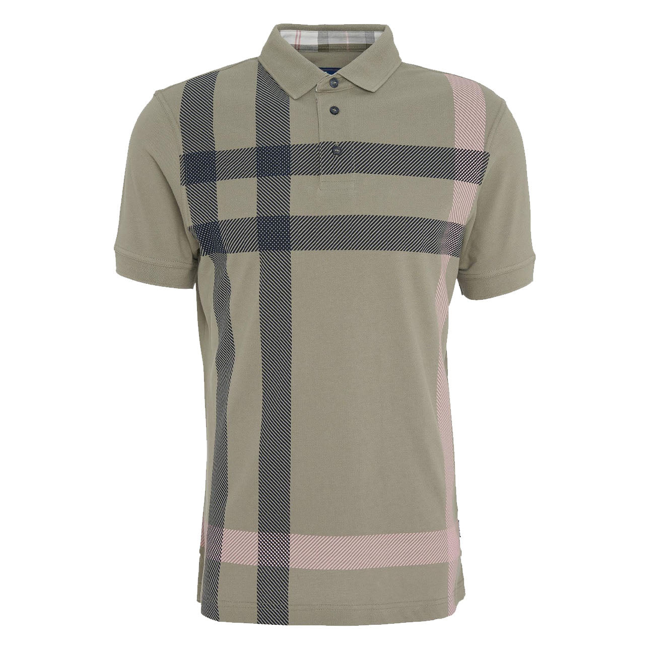 Barbour Blaine Polo Shirt Dusty Green - The Sporting Lodge