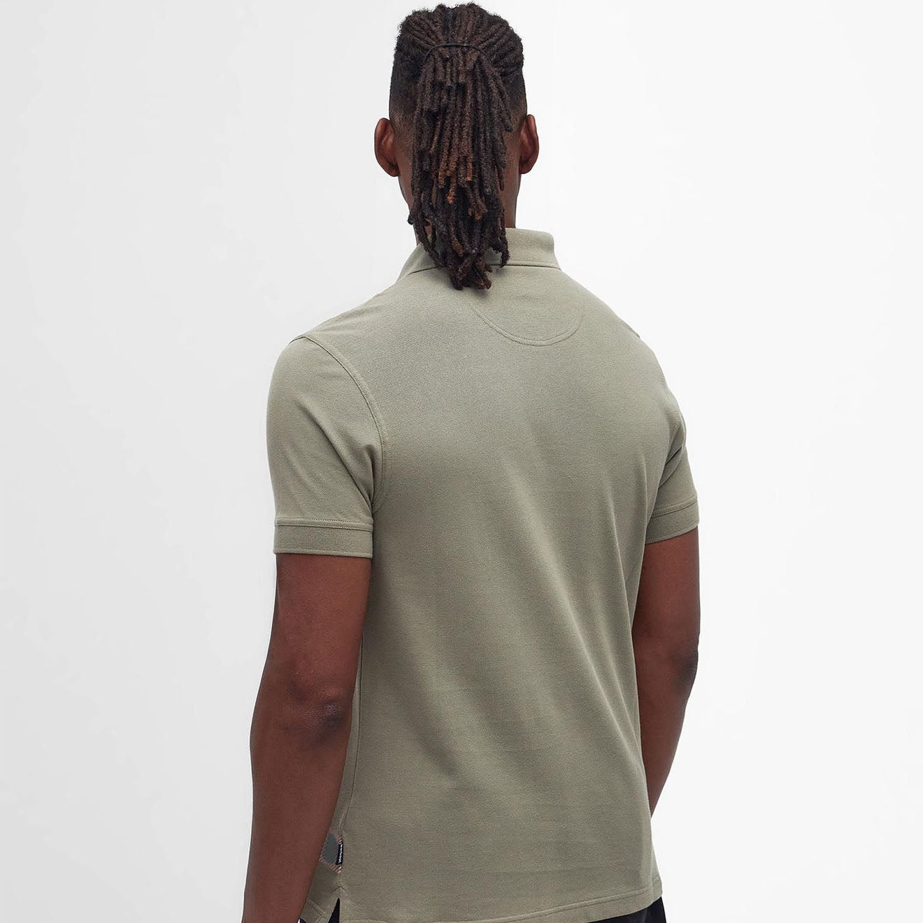 Barbour Blaine Polo Shirt Dusty Green - The Sporting Lodge