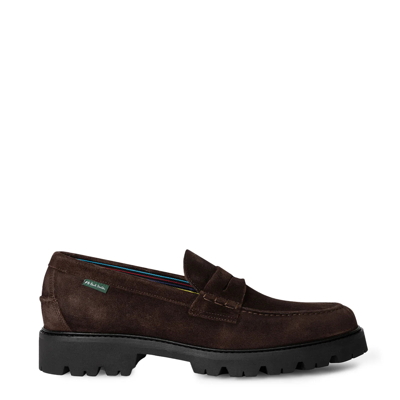 Paul Smith Bolzano Shoe Dark Brown Suede - The Sporting Lodge
