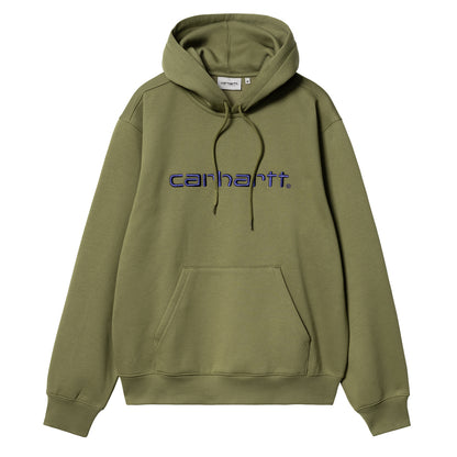 Carhartt WIP Hooded Carhartt Sweat Capulet / Aura - The Sporting Lodge