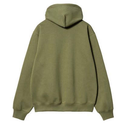 Carhartt WIP Hooded Carhartt Sweat Capulet / Aura - The Sporting Lodge