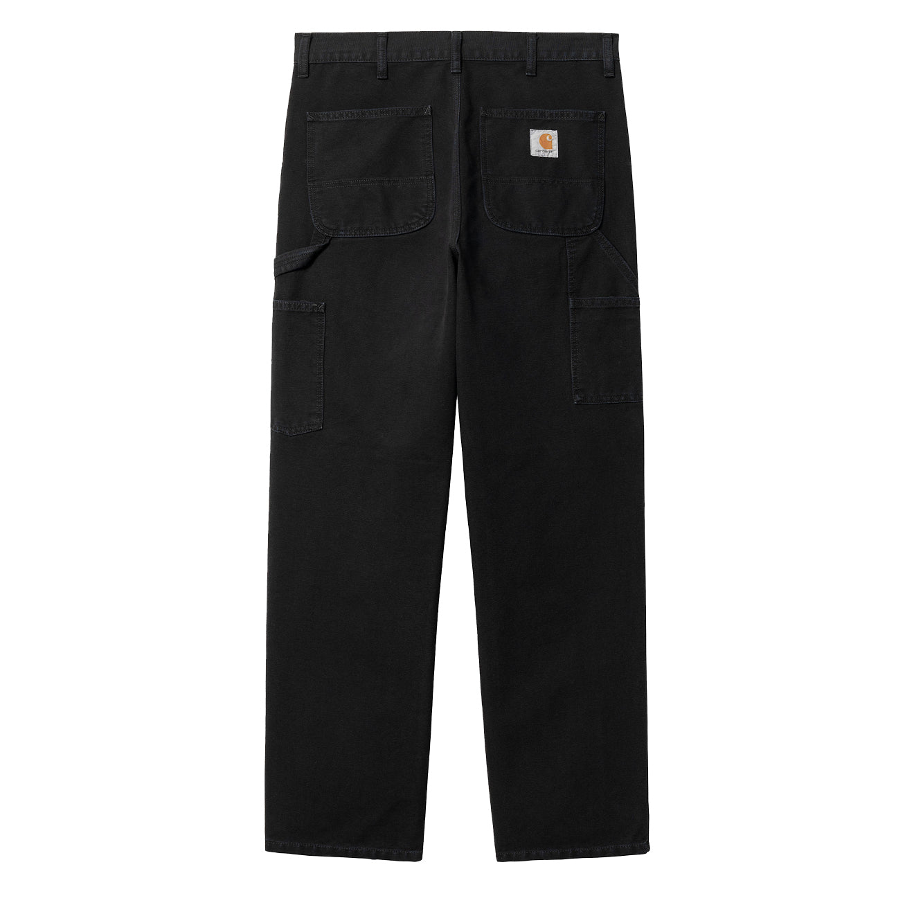 Carhartt WIP Single Knee Pant Black Aged Canvas - The Sporting Lodge