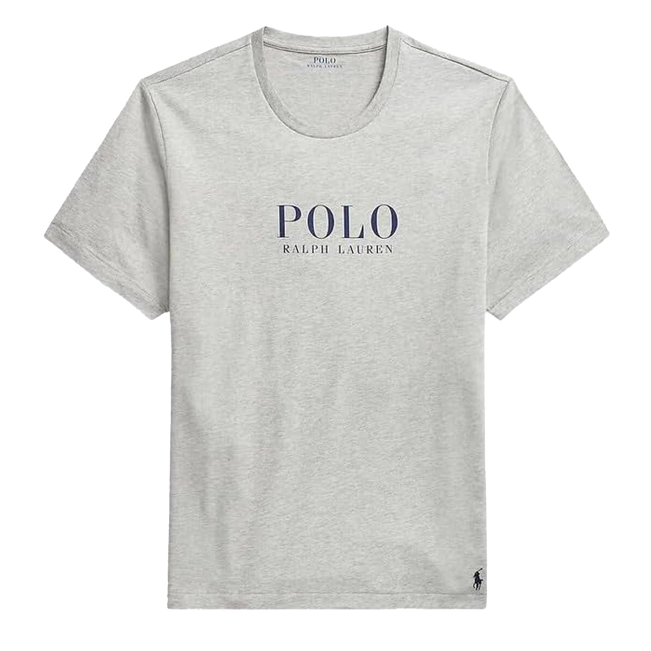 Polo Ralph Lauren S/S Logo Sleep Top Andover Heather - The Sporting Lodge
