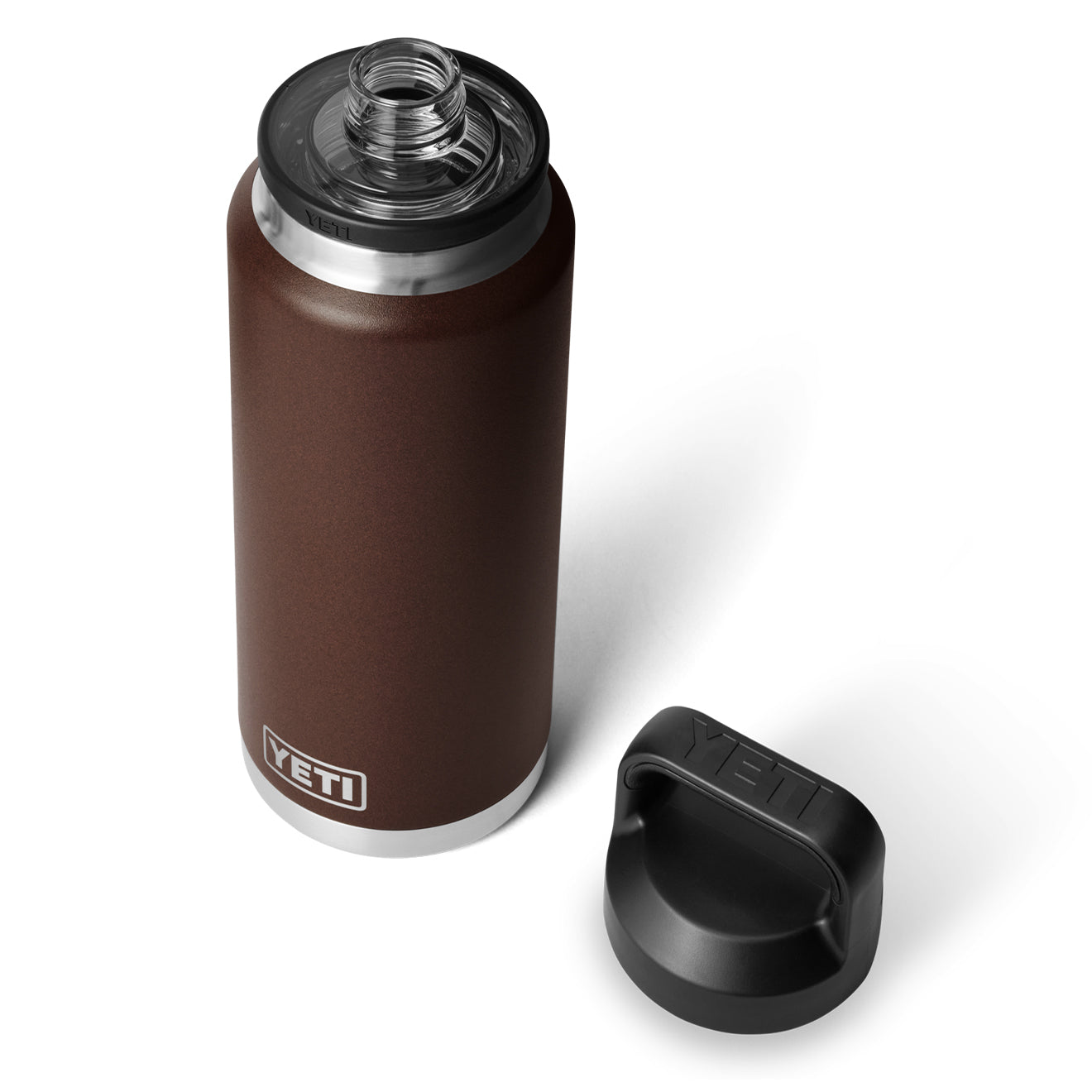 YETI Rambler 36oz Bottle Chug Wetlands Brown - The Sporting Lodge