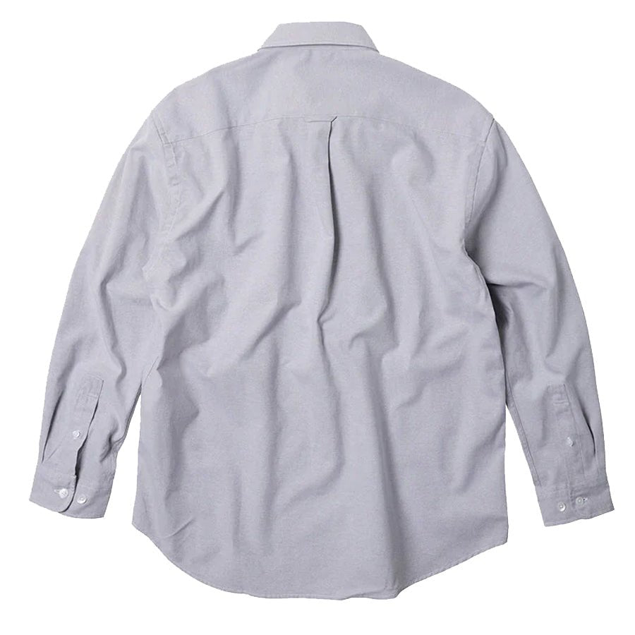 Frizmworks OG Oxford Oversized L/S Shirt Gray - The Sporting Lodge