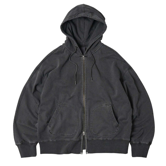 Frizmworks OG Pigment Dyeing Hood Zipup Parka Charcoal - The Sporting Lodge