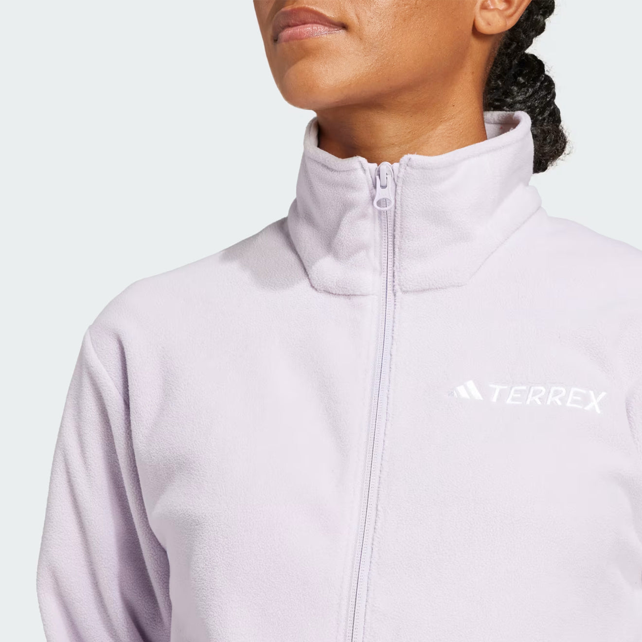 Adidas Terrex Womens Multi Essentials Full-Zip Fleece Jacket Sildaw - The Sporting Lodge