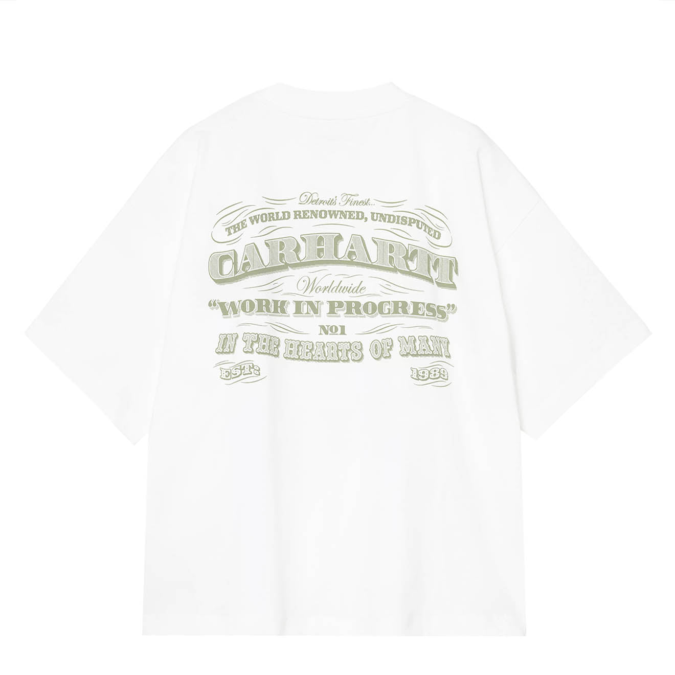 Carhartt WIP Womens S/S 3 One 3 T-Shirt White