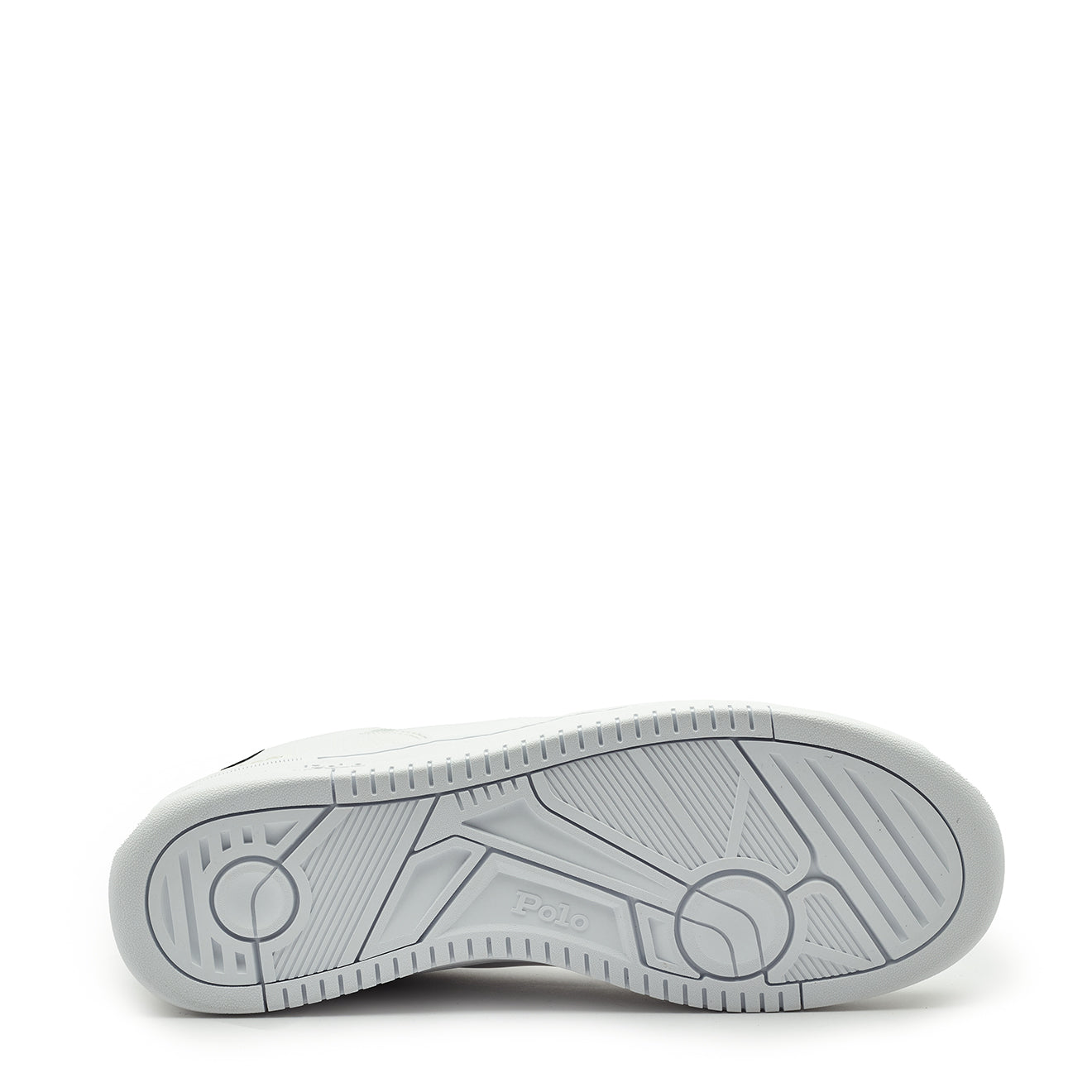 Polo Ralph Lauren Masters Court Leather Trainer White / Black - The Sporting Lodge