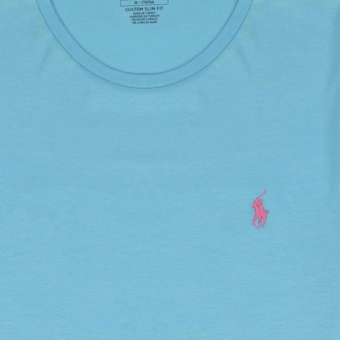 Polo Ralph Lauren Custom Classic Fit S/S T-Shirt French Turquoise - The Sporting Lodge