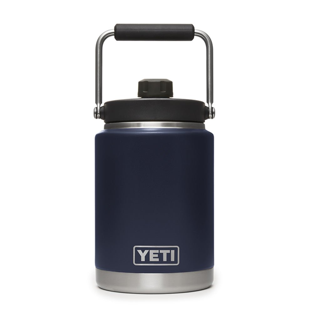 YETI Rambler Half Gallon Jug Navy - The Sporting Lodge