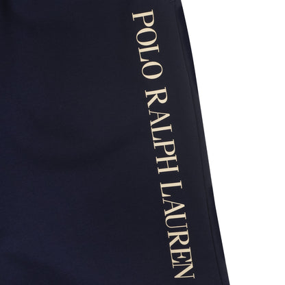 Polo Ralph Lauren Slim Short Logo Sleep Bottom Cruise Navy - The Sporting Lodge