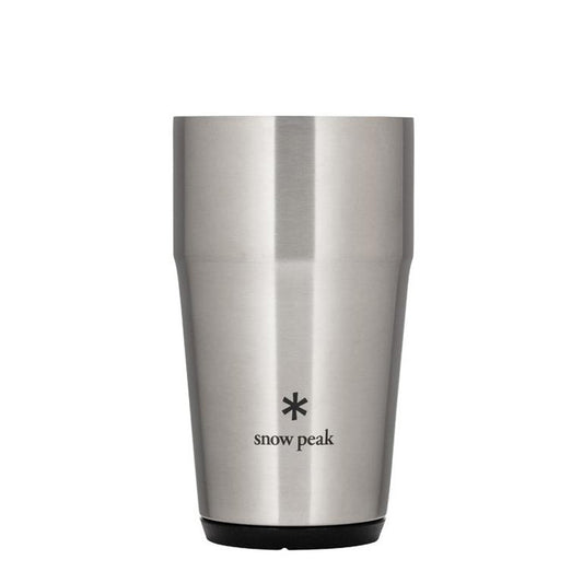 Snow Peak Shimo Tumbler 470 Silver - The Sporting Lodge