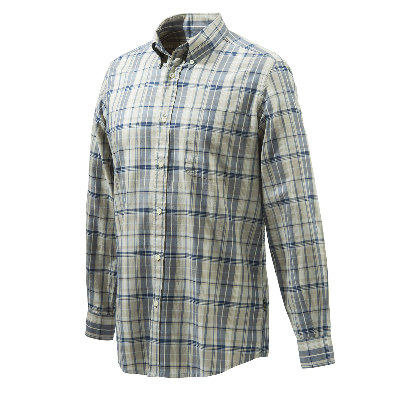 Beretta Classic Shirt Beige / Red - The Sporting Lodge