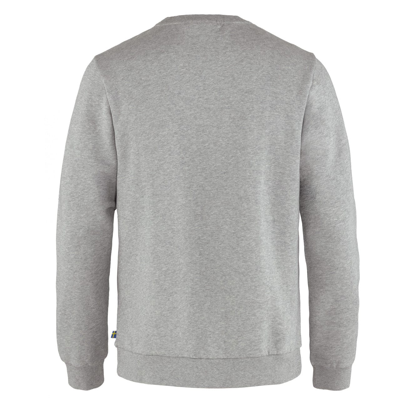 Fjallraven Logo Sweater Grey Melange - The Sporting Lodge