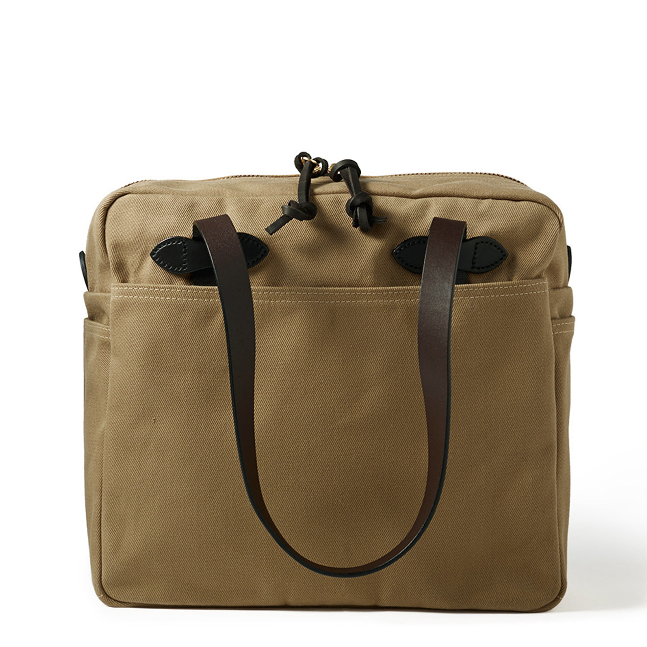 Filson Tote Bag with Zipper Tan - The Sporting Lodge