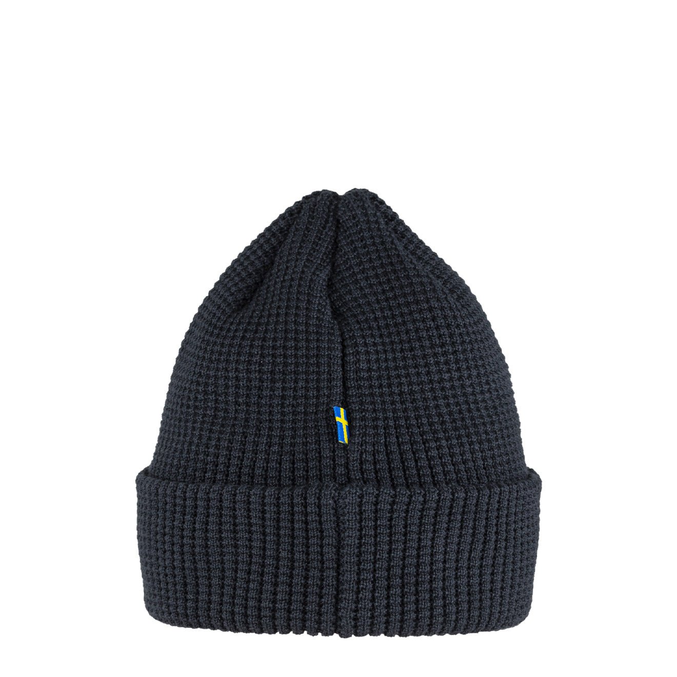 Fjallraven Tab Beanie Hat Dark Navy - The Sporting Lodge