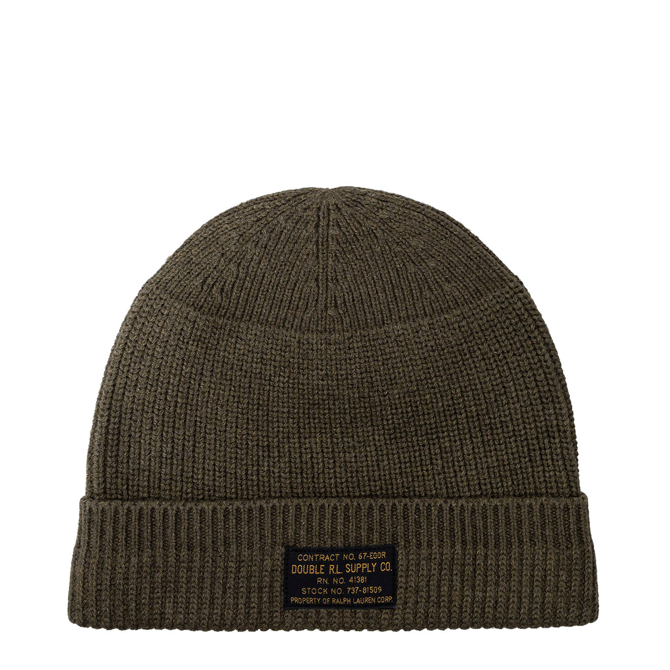 RRL by Ralph Lauren Watch Cap Dark Olive - The Sporting Lodge