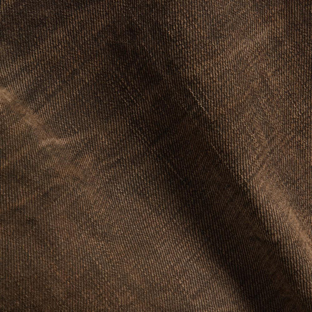 RRL by Ralph Lauren Slim Fit 5 Pocket Denim Distressed Brown Wash - The Sporting Lodge