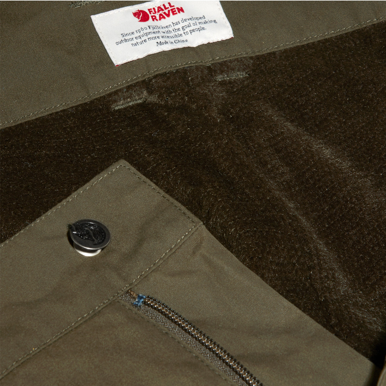Fjallraven Womens Sormland Tapered Winter Trousers Dark Olive - The Sporting Lodge
