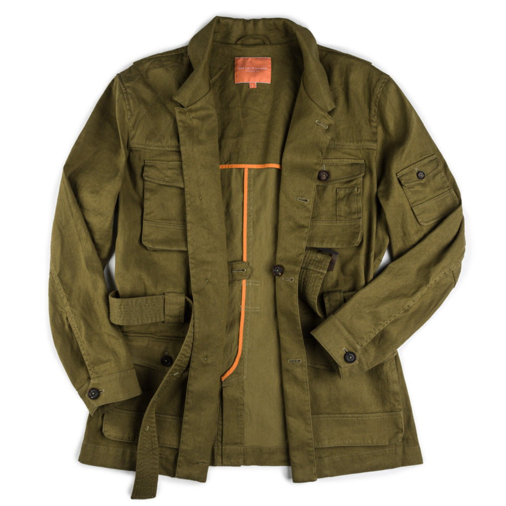 Westley Richards Selous Safari Jacket Savanna Green - The Sporting Lodge