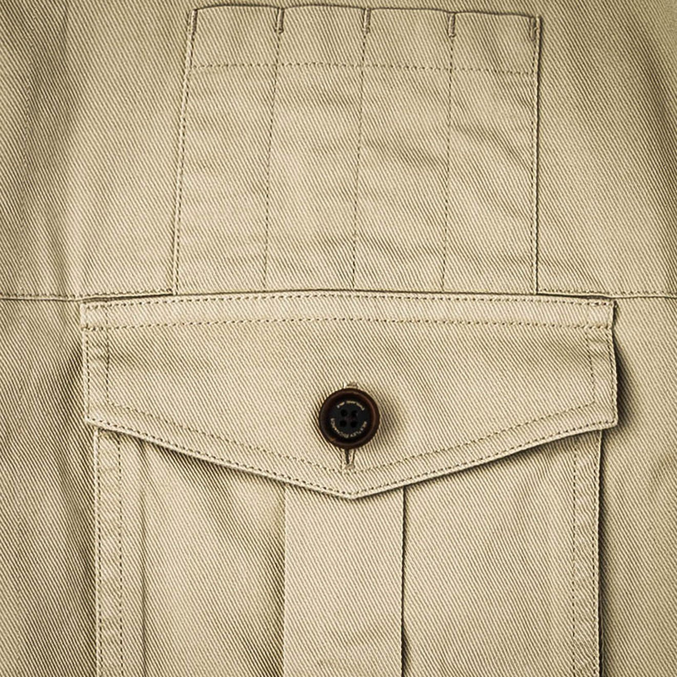 Westley Richards Campaign Shirt Light Stone - The Sporting Lodge