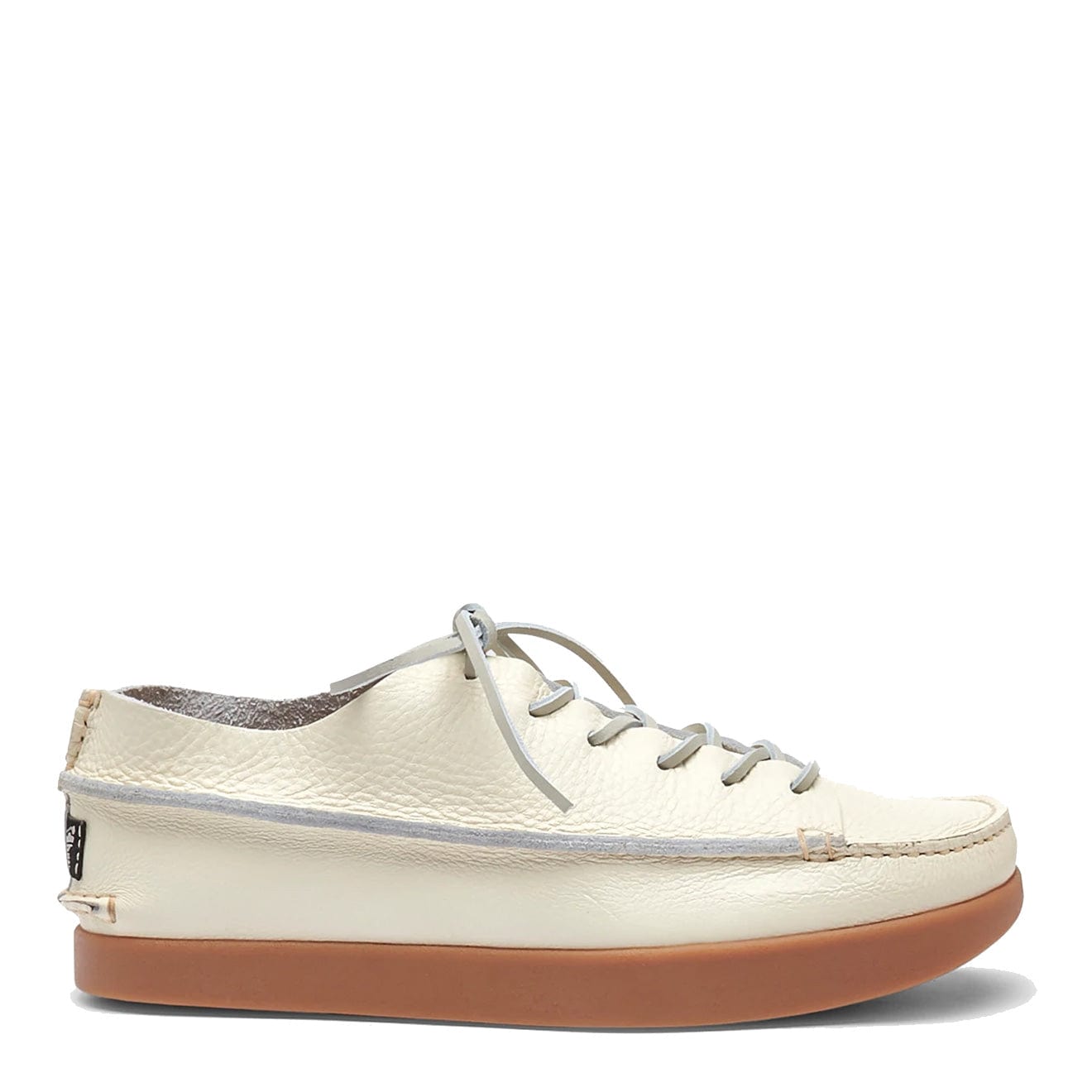 Yogi Finn Leather Shoe Off White - The Sporting Lodge