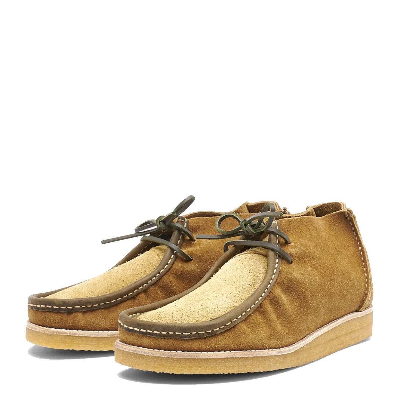 Yogi Torres Suede Boot Moss Green - The Sporting Lodge