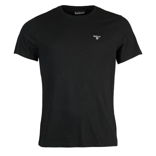 Barbour Sports T-Shirt Black - The Sporting Lodge